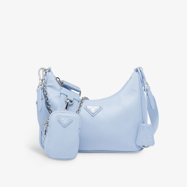 

Сумка на плечо Re-Nylon 2005 из переработанного нейлона Prada, синий