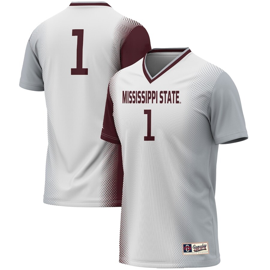 

Джерси ProSphere Mississippi State Bulldogs, белый