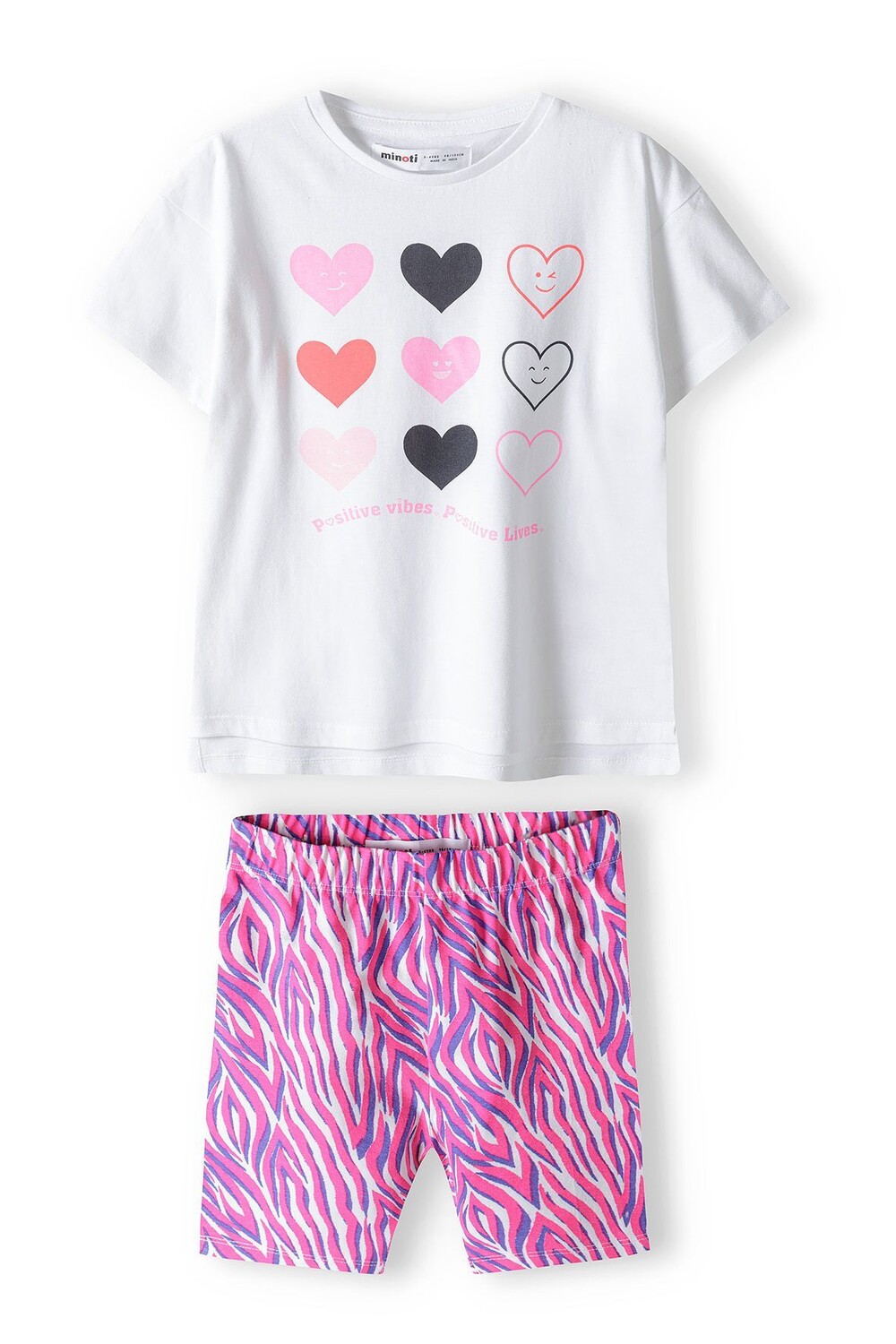 

Топ Minoti 2tlg. Outfit: & Leggings 14set 4, белый
