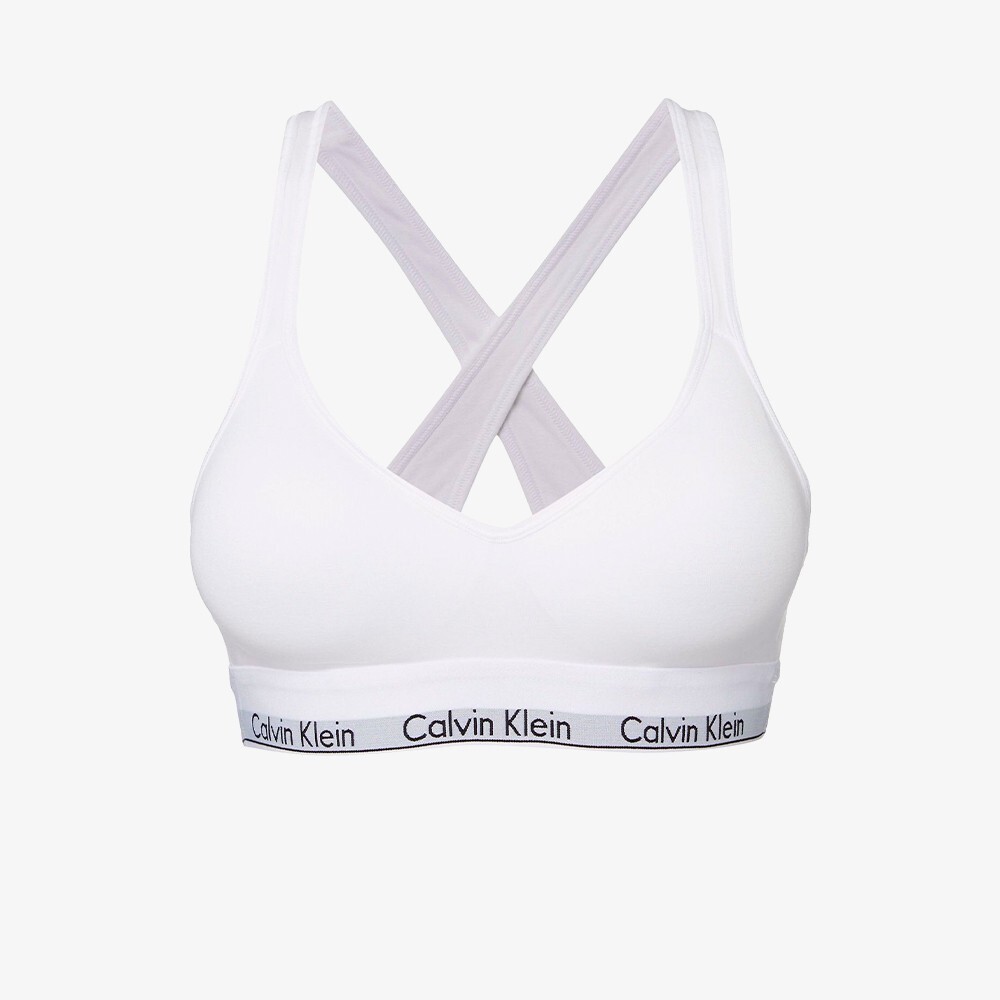 

Бюстгальтер Modern Cotton Padded Bralette 'White' Calvin Klein, белый