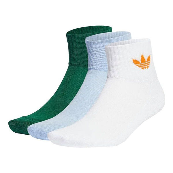 

Носки до середины щиколотки 3 пары Adidas, белый