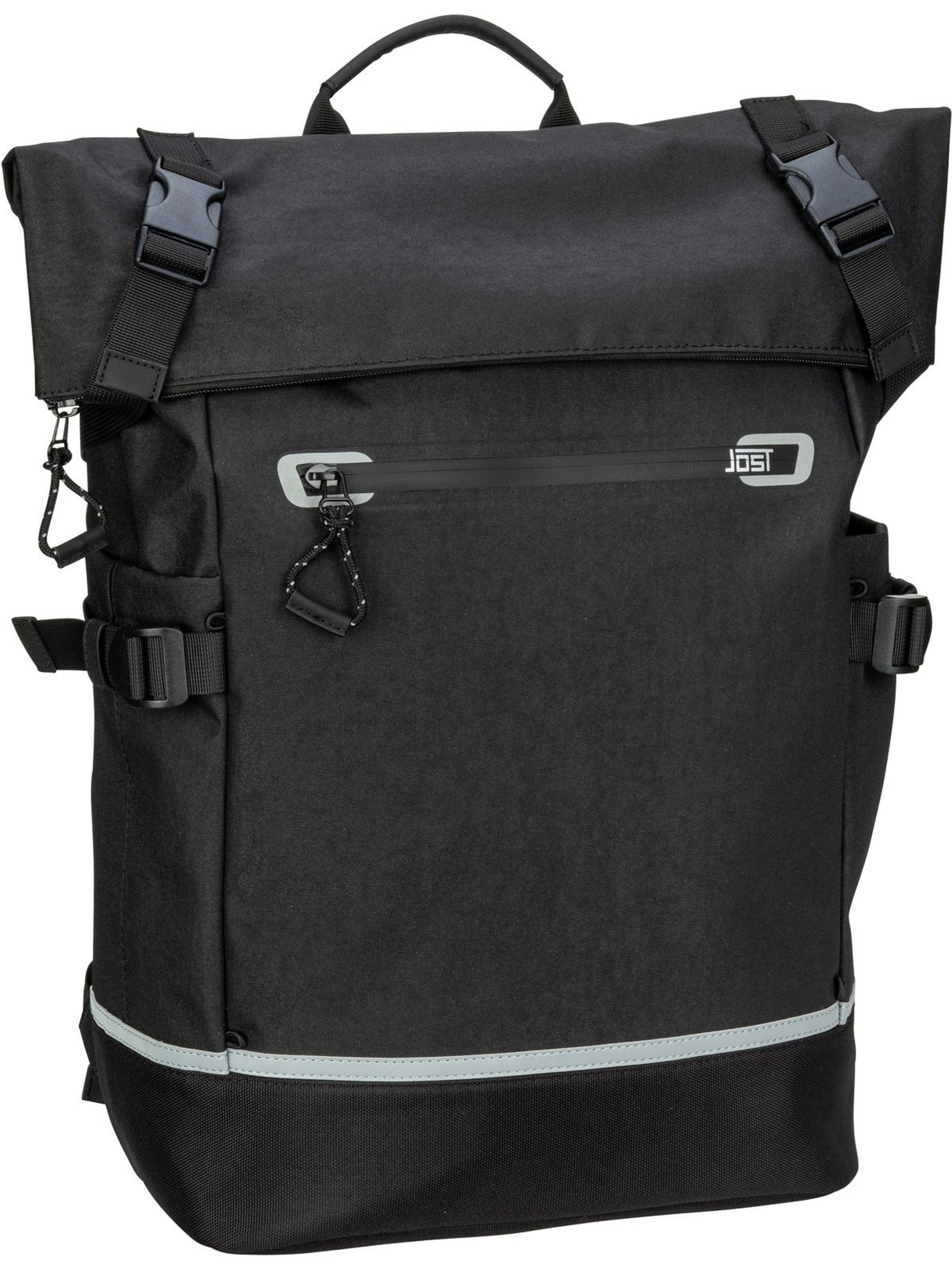 Рюкзак Jost Rolltop Lillehammer Business Backpack Courier, черный