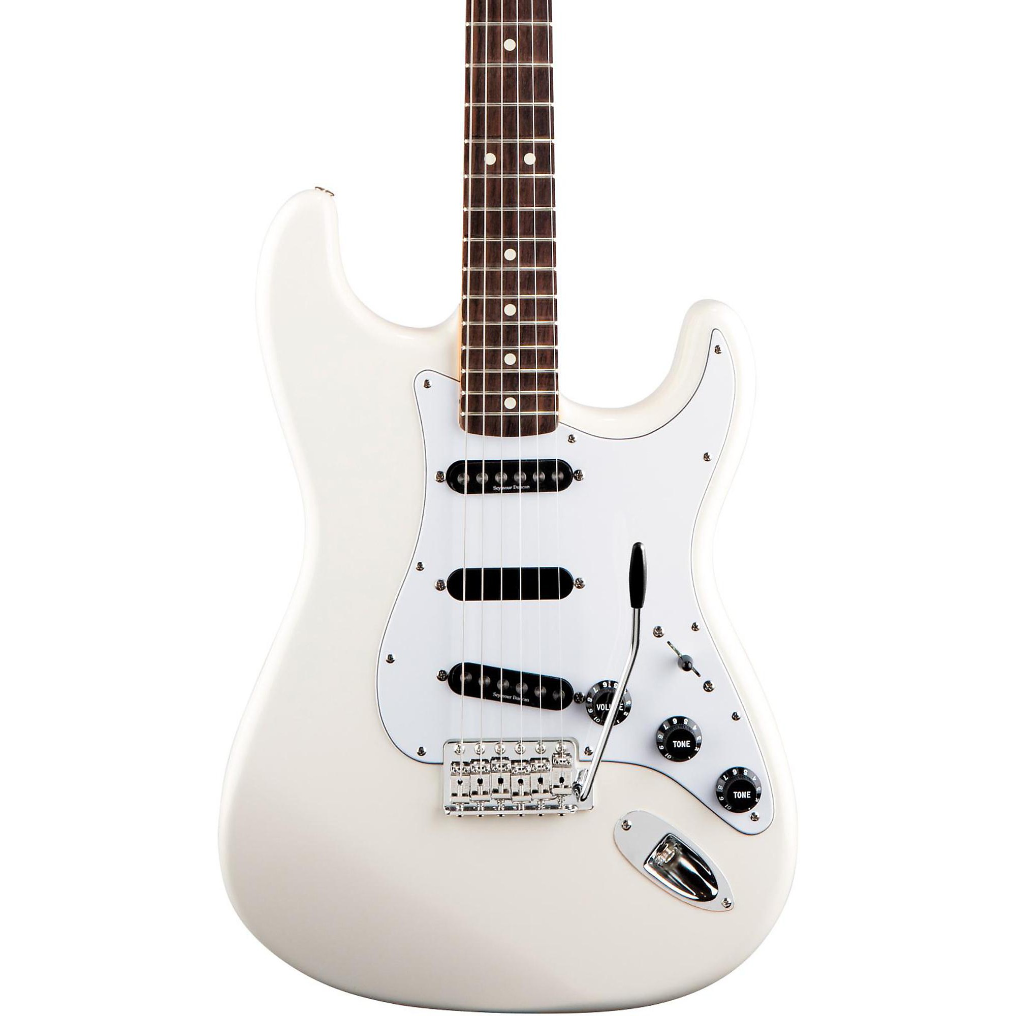 цена Электрогитара Fender Ritchie Blackmore Stratocaster Olympic White