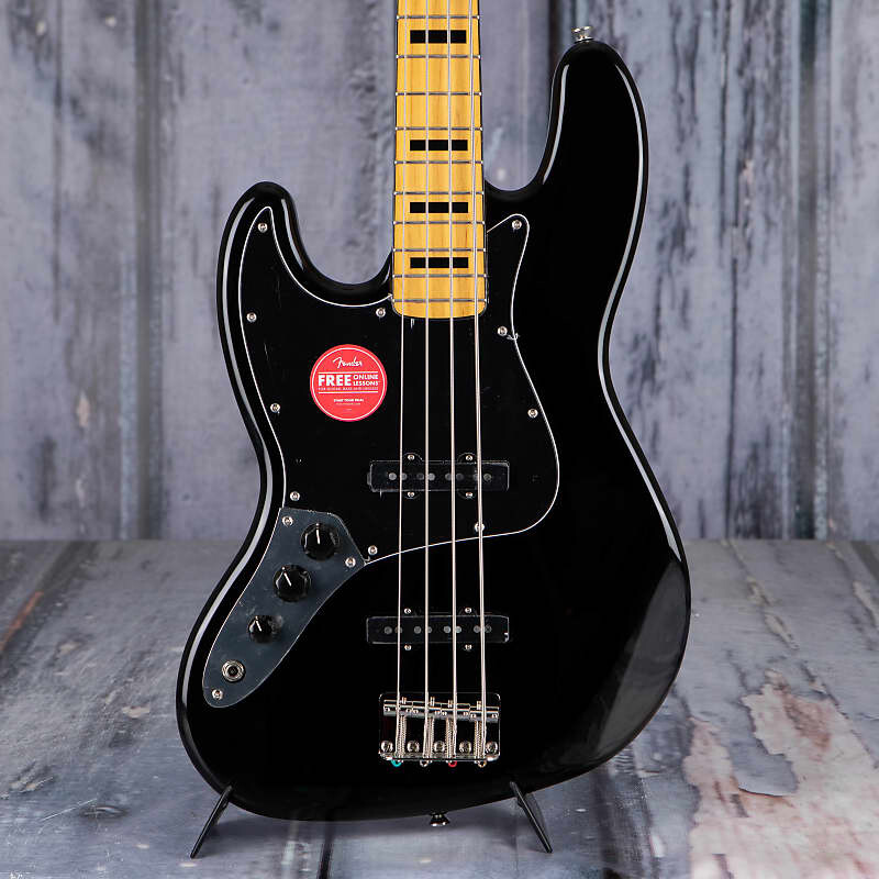

Басс гитара Squier Classic Vibe '70s Left-Handed Jazz Bass, Black