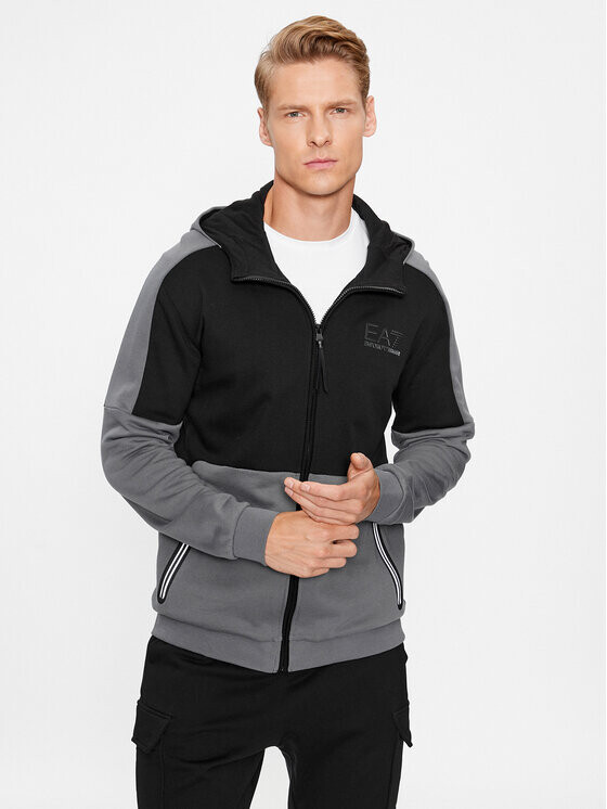

Толстовка обычного кроя Ea7 Emporio Armani, серый