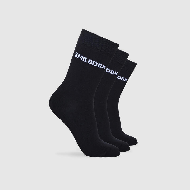 Мужские классические носки, набор из 3 шт. Мужские классические носки, набор из 3 шт., черные SMILODOX, цвет schwarz носки мужские черные 1 шт 3 шт