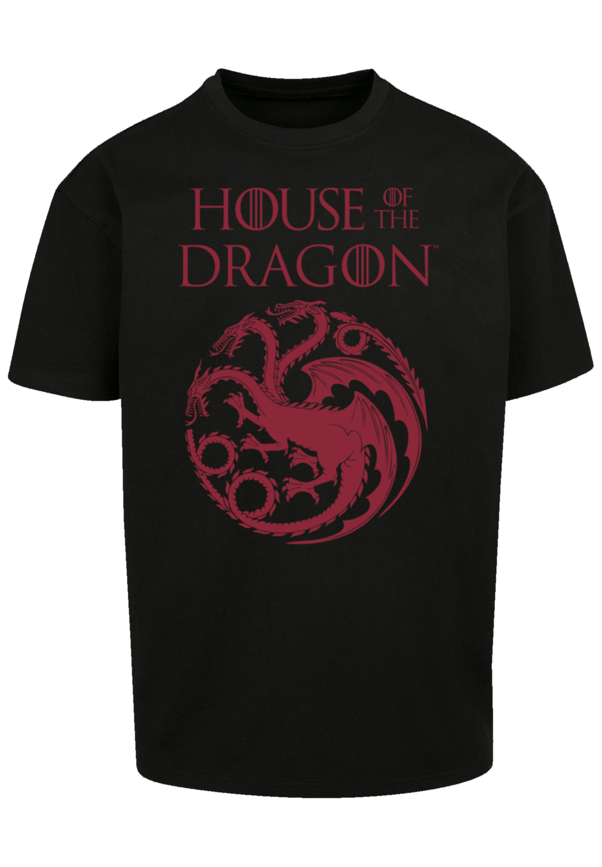 Футболка F4NT4STIC House Of The Dragon Targaryen Crest Logo, черный