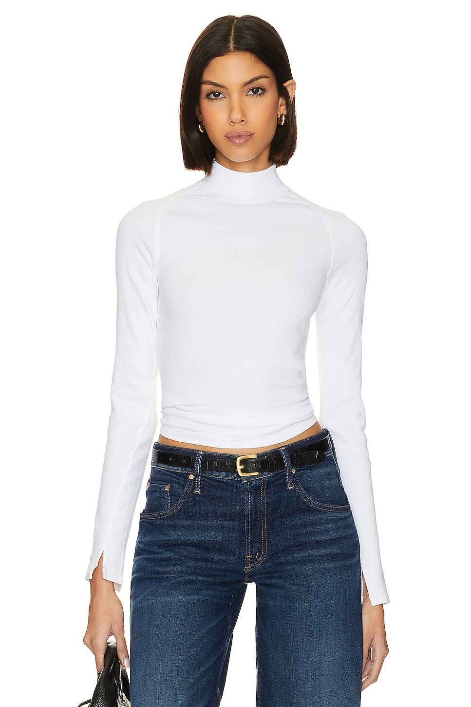 

Футболка Free People Pixie, слоновая кость, Бежевый