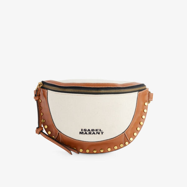 

Кожаная сумка через плечо Skano Isabel Marant, экрю