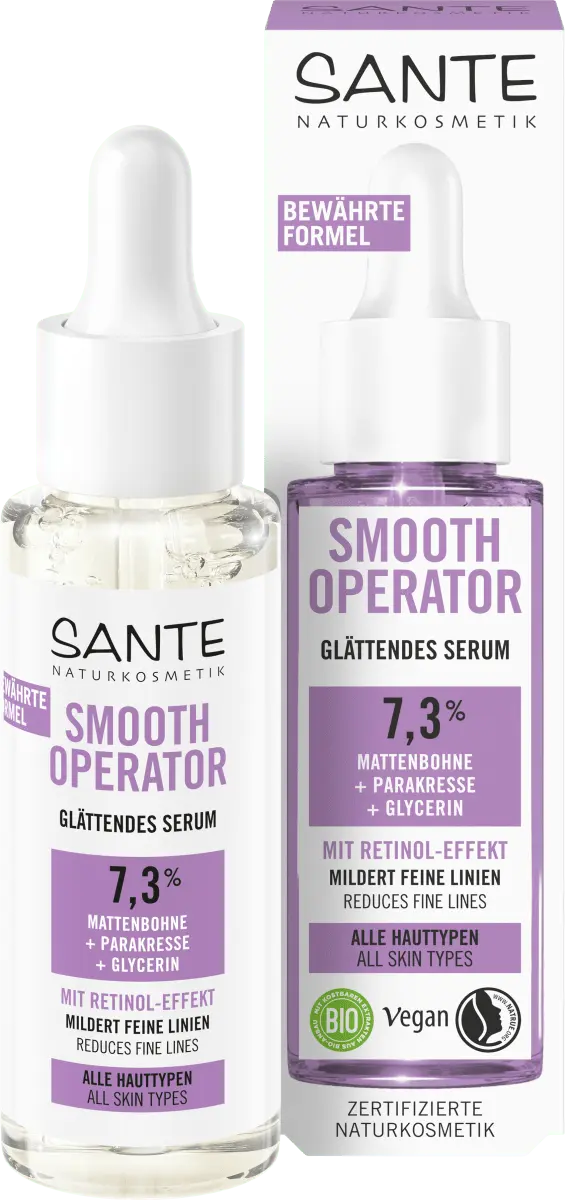 

Сыворотка Smoothoperator glättend 30 мл SANTE NATURKOSMETIK