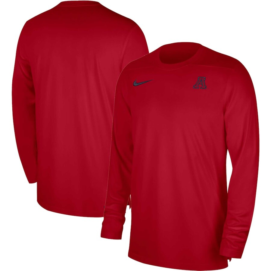 

Футболка с длинным рукавом Nike Arizona Wildcats, красный