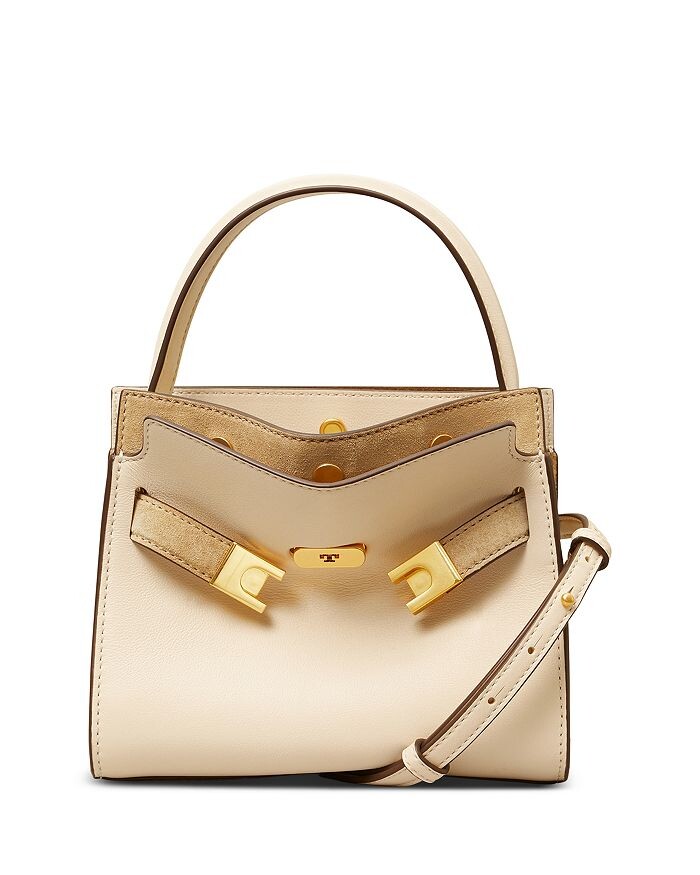 

Маленькая двойная сумка-сэтчел Lee Radziwill Tory Burch
