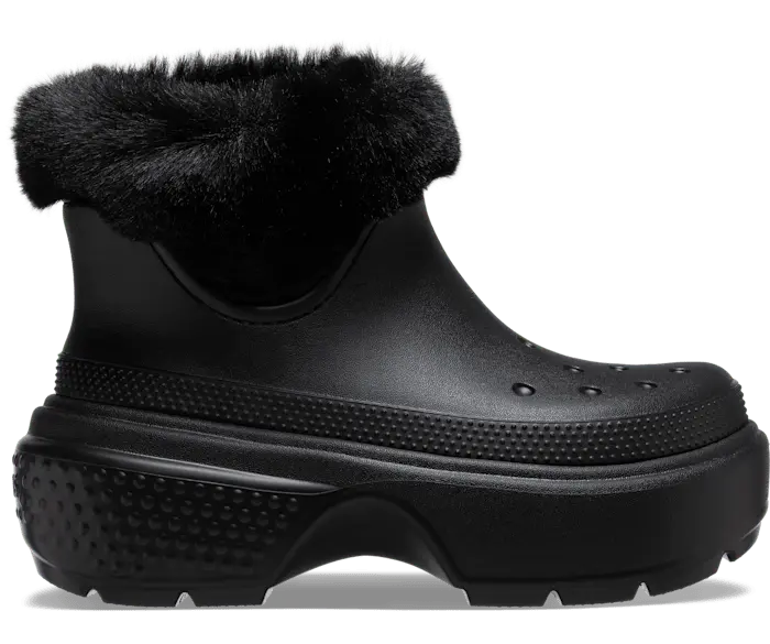 

Сапоги на подкладке Stomp Crocs женские, цвет Black