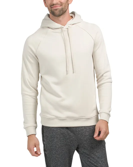 

Флисовая толстовка с капюшоном реглан Kenneth Cole, цвет Bone