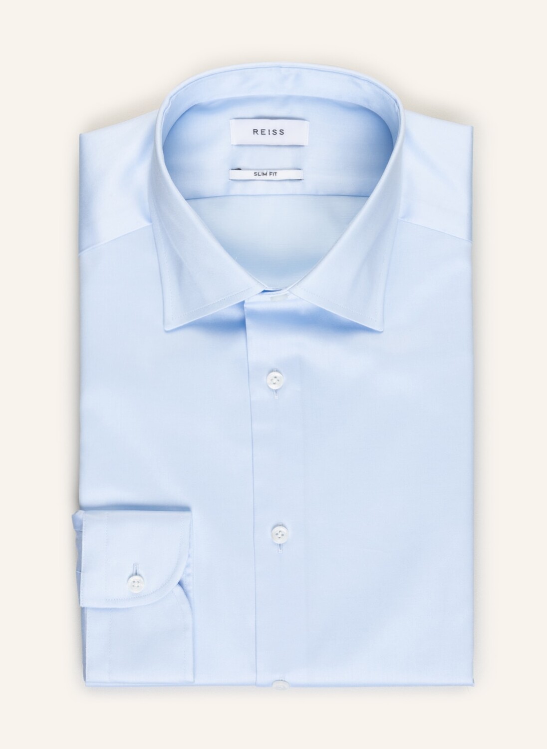 

Рубашка REISS FRONTIER Slim Fit, светло-синий