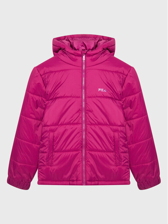 

Пуховик стандартного кроя Fila, фиолетовый