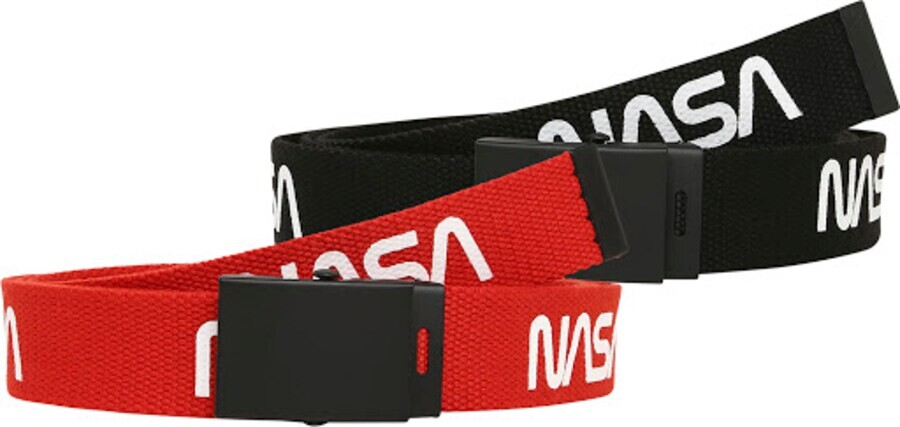 

Ремень Mister Tee NASA, цвет Red/Black