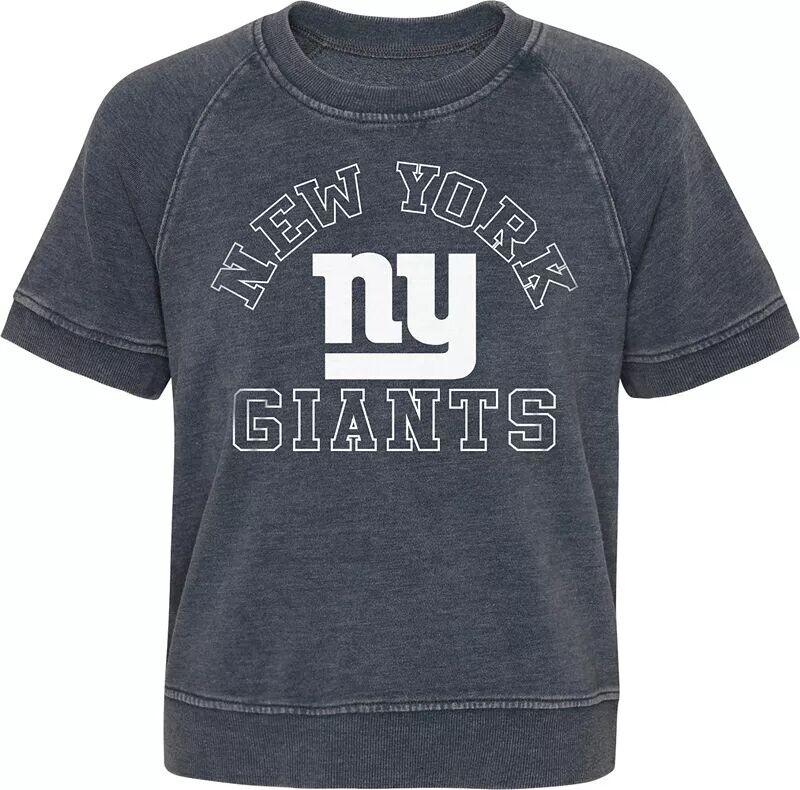 

Nfl Team Apparel серая толстовка Little Girls New York Giants Junior Cheer Squad