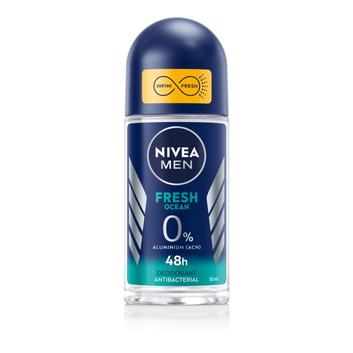 цена Дезодорант Desodorante Roll On Fresh Ocean Nivea, 50 ml