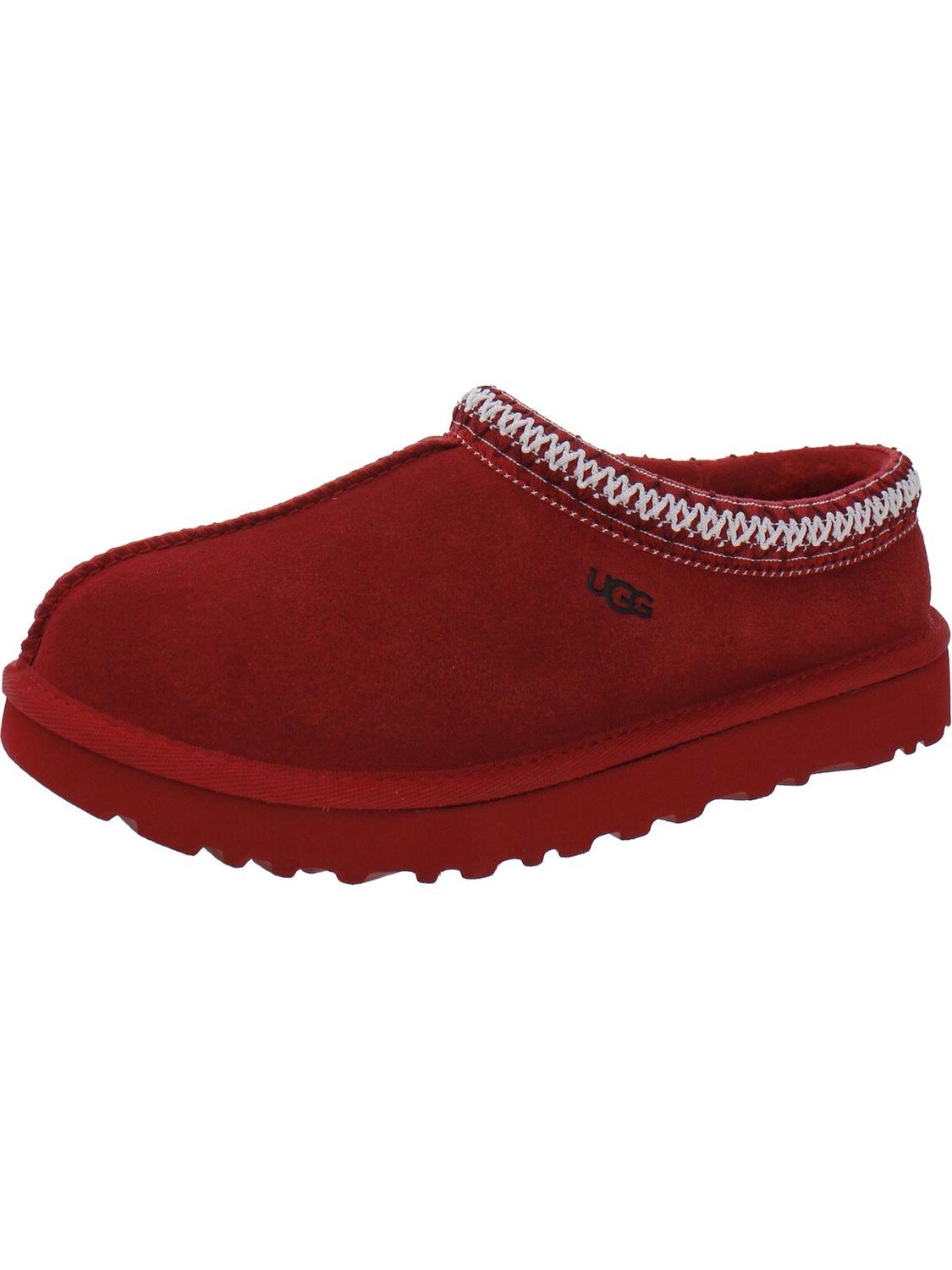 

Женские замшевые шерстяные тапочки Tasman-мюли Ugg Australia, цвет Red/Samba Red