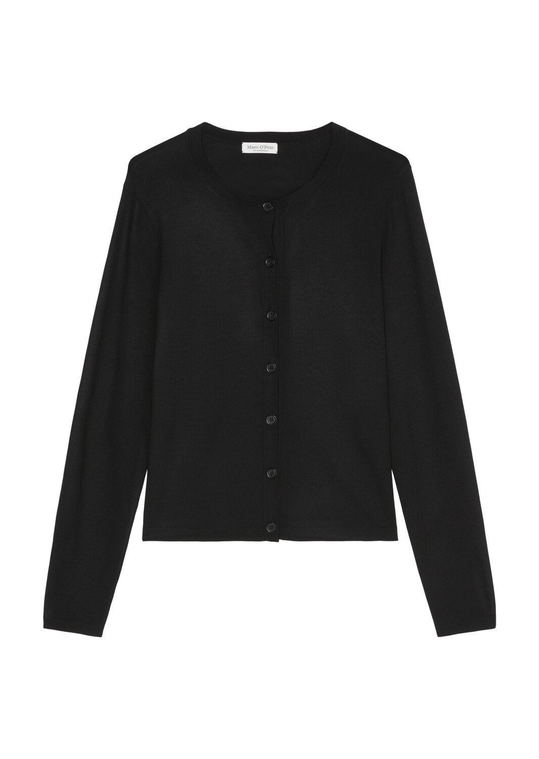 

Кардиган Marc O'Polo Feinstrick slim, черный