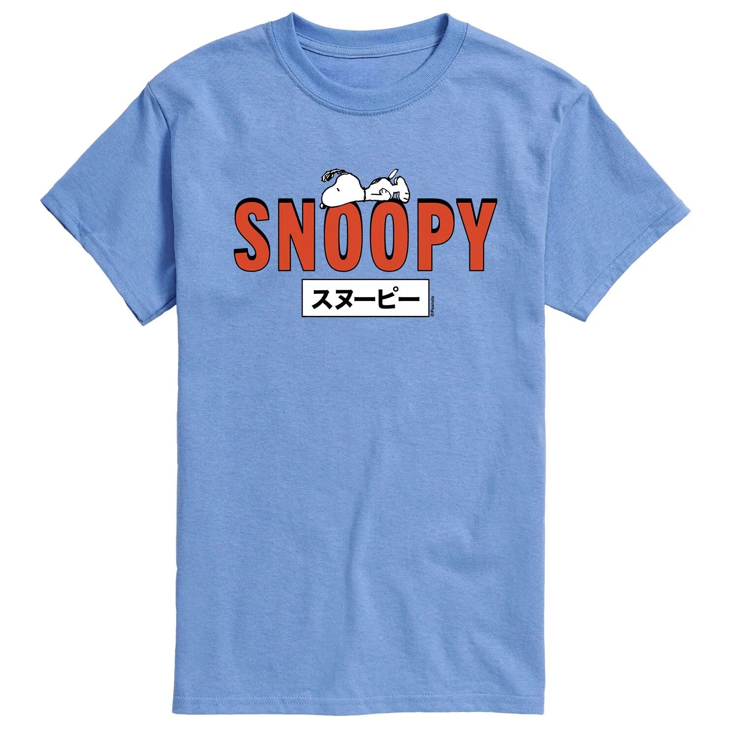 

Мужская футболка с кандзи Snoopy арахисового цвета Licensed Character