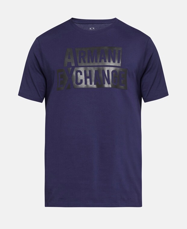 

Футболка Armani Exchange, цвет Slate Blue