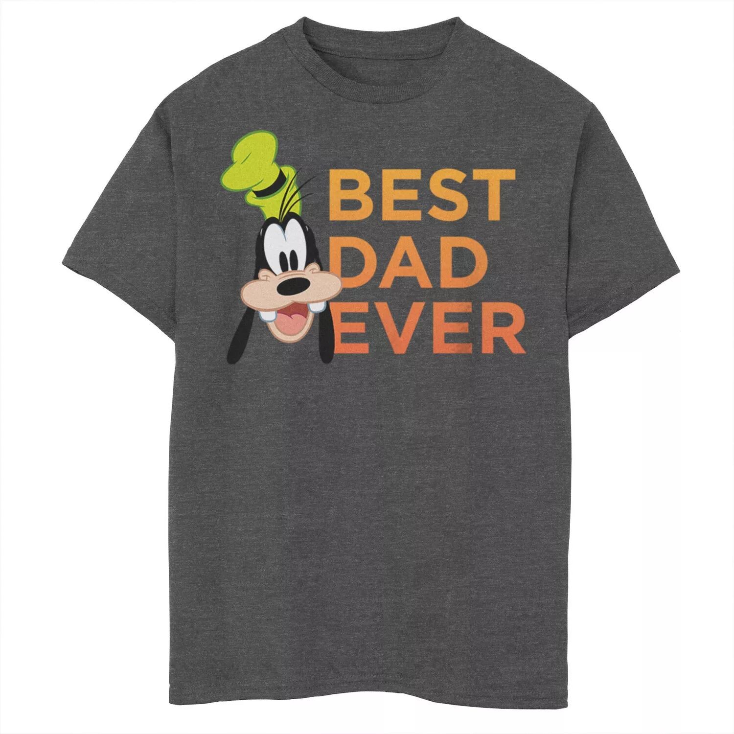 

Футболка Disney's Mickey & Friends с рисунком Goofy Best Dad Ever для мальчиков 8–20 лет, посвящённая Дню отца Licensed Character