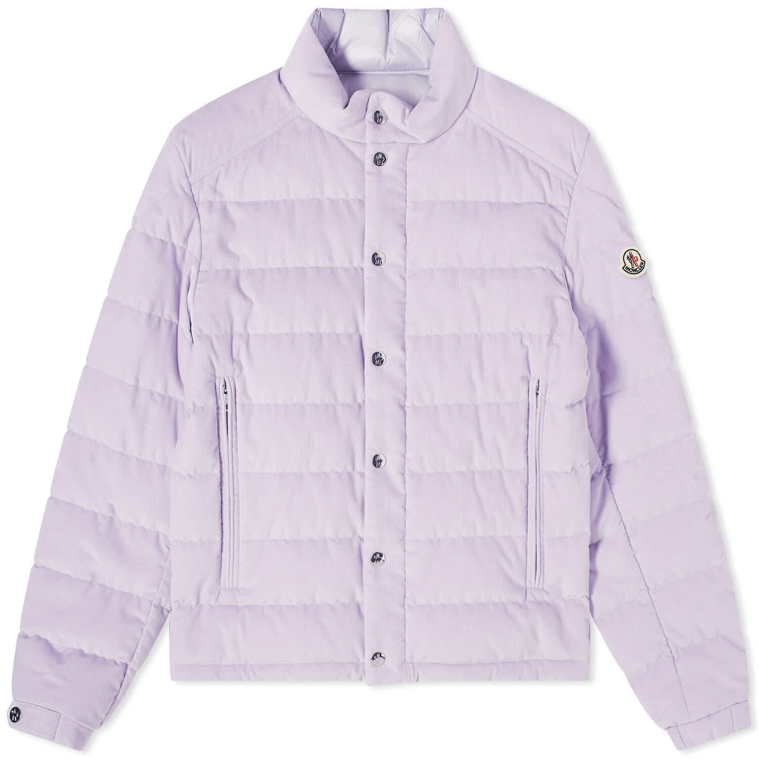 Куртка Moncler Rochebrune Corduroy Padded, сирень