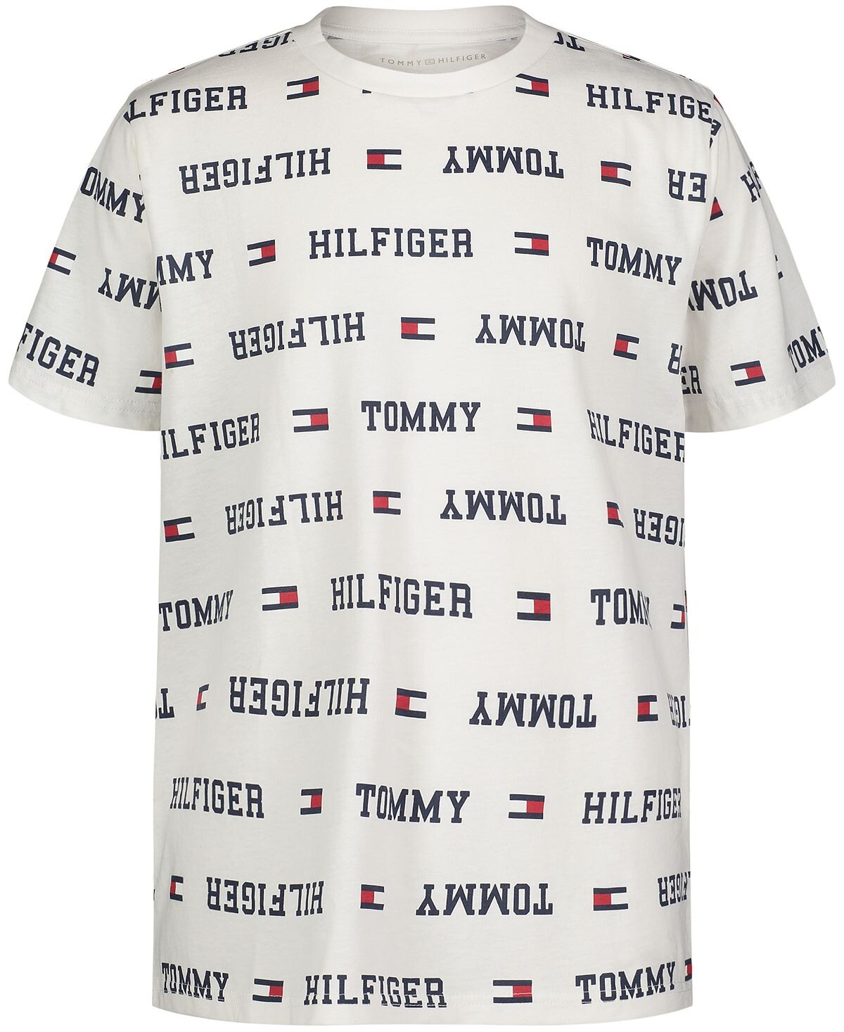 

Футболка с коротким рукавом с классическим принтом Big Boys Tommy Hilfiger