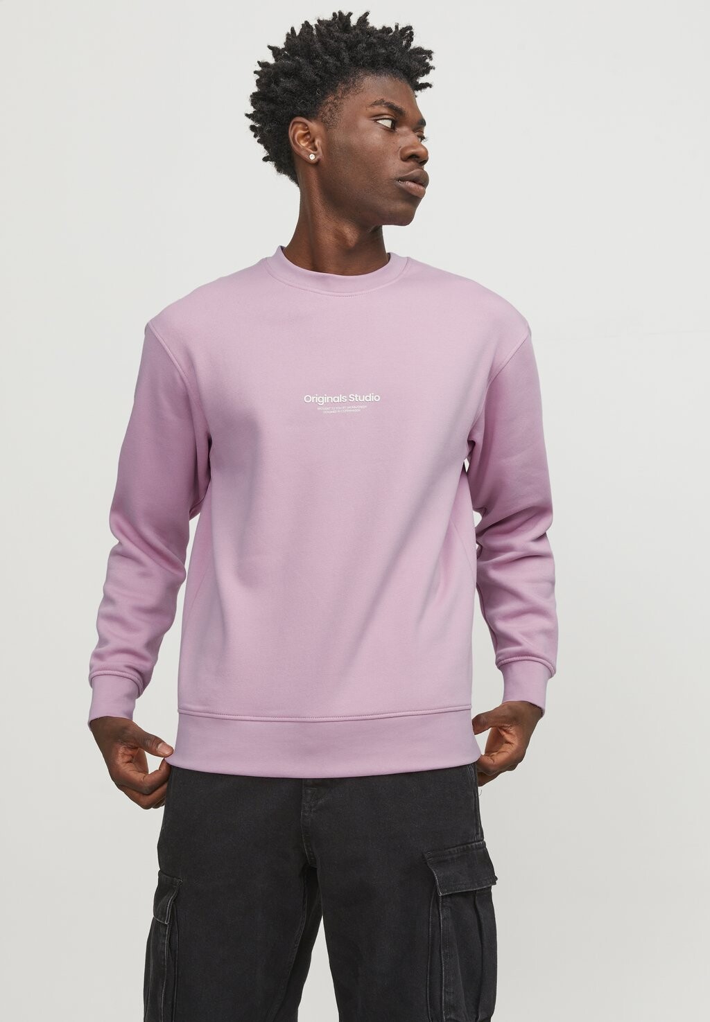 

Толстовка Jorvesterbro Crew Neck Jack & Jones, цвет pink nectar