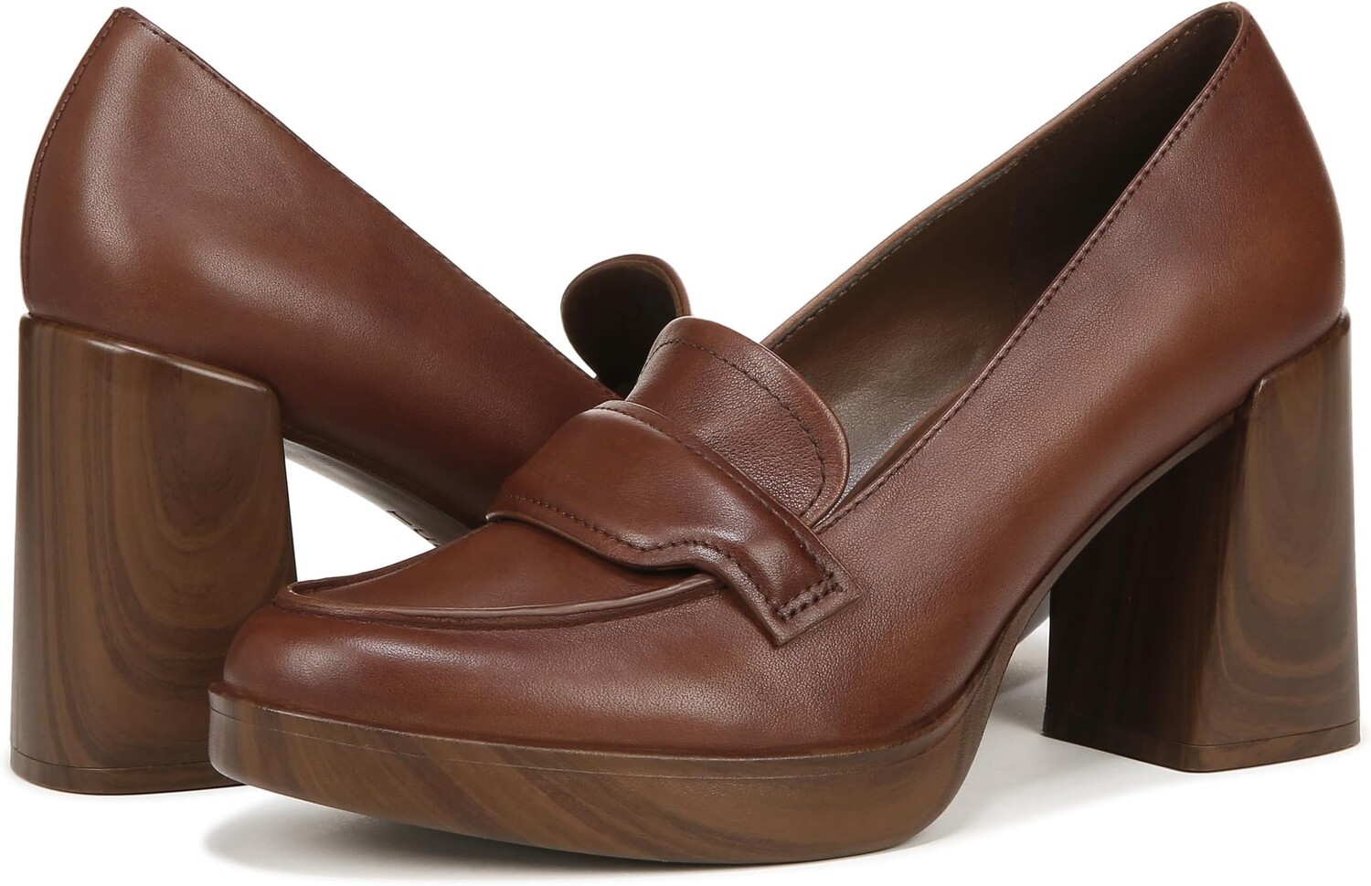 Лоферы Amble Naturalizer, цвет Coffee Bean Brown Leather лоферы darcy naturalizer цвет brown multi leather