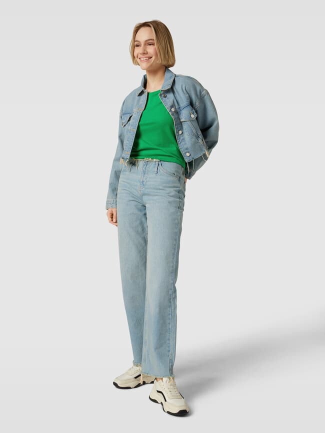 

футболка с круглым вырезом Jake*s Casual, зеленый