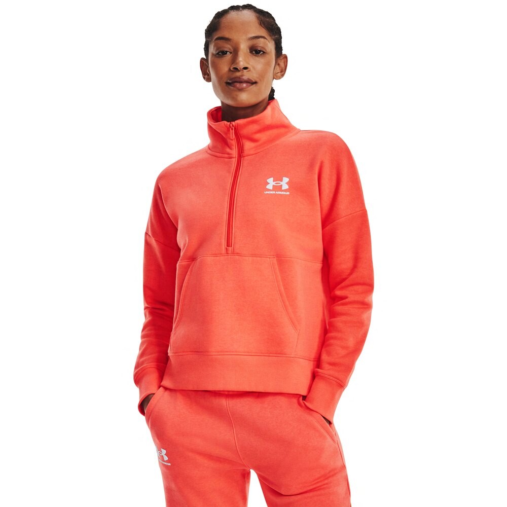 

Толстовка Under Armour Rival Fleece Half Zip, оранжевый