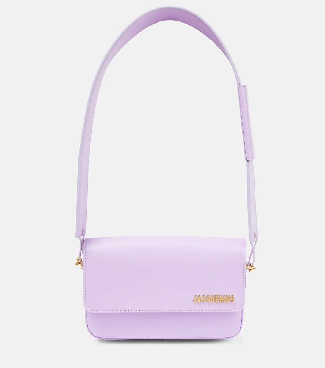 

Сумка через плечо Le Carinu из кожи Jacquemus, фиолетовый