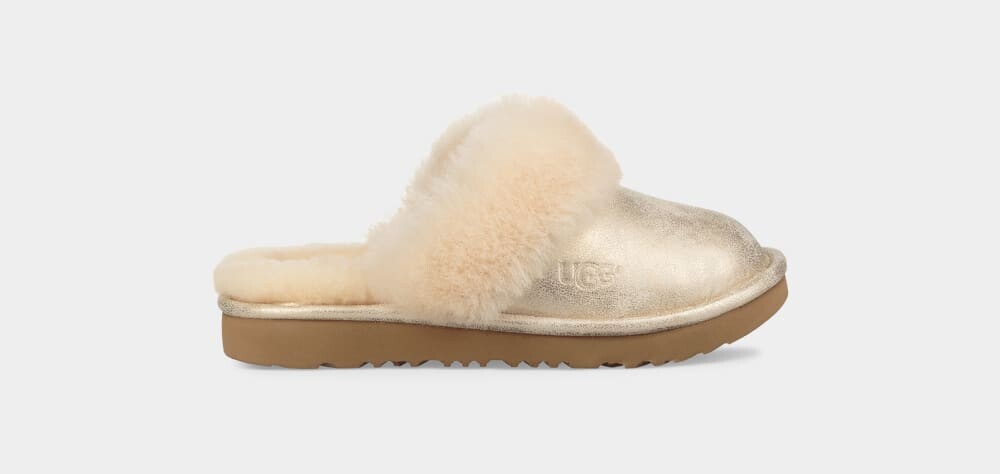 

Домашние тапочки Cozy II Metallic Slipper UGG, желтый