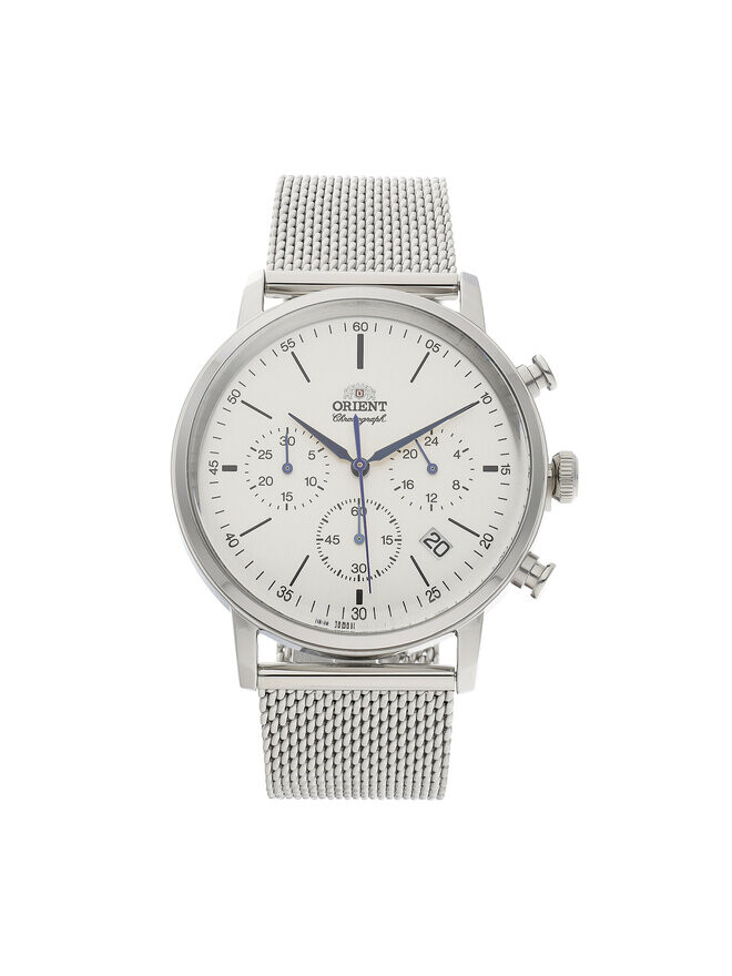 

Часы KV0402S10B Orient, серебряный/белый