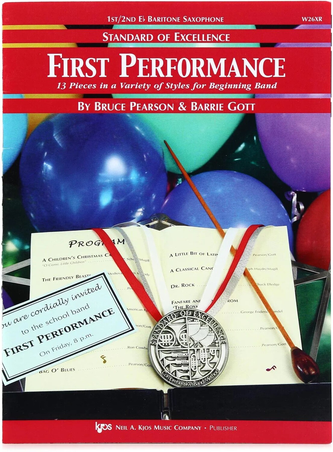 

Kjos Standard of Excellence: Первое исполнение - Саксофон Eb-баритон