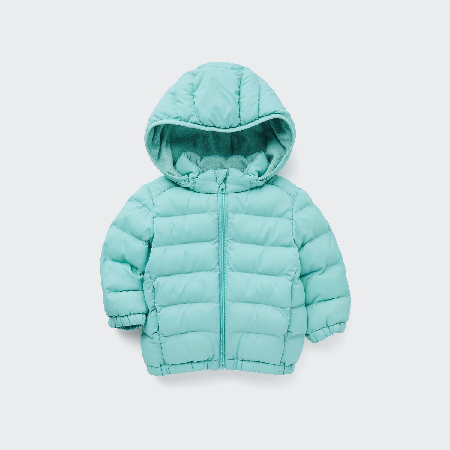 

Теплая моющаяся парка на молнии для малышей Uniqlo, синий