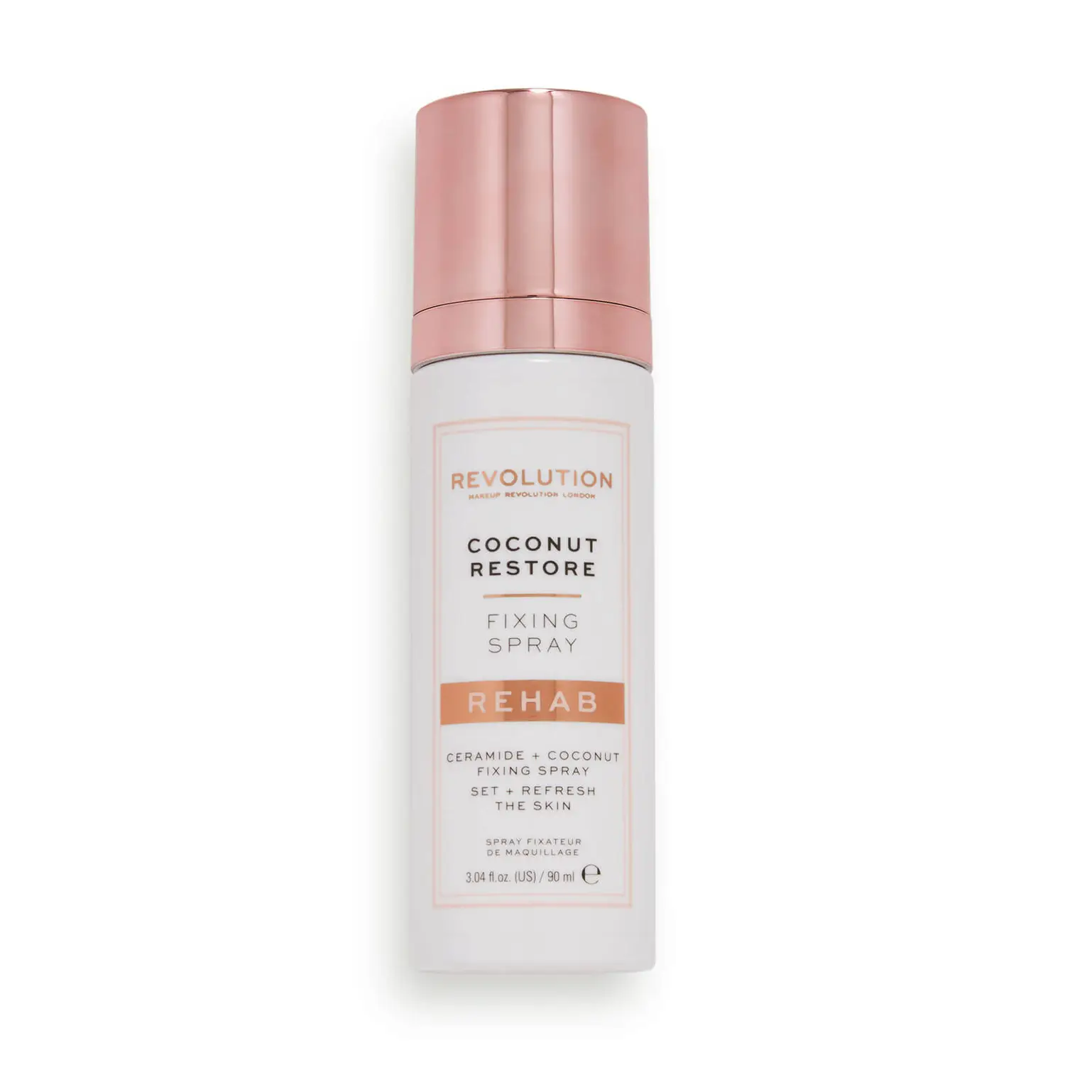 

Фиксирующий спрей Makeup Revolution Rehab Coconut Restore Fixing Spray 90ml