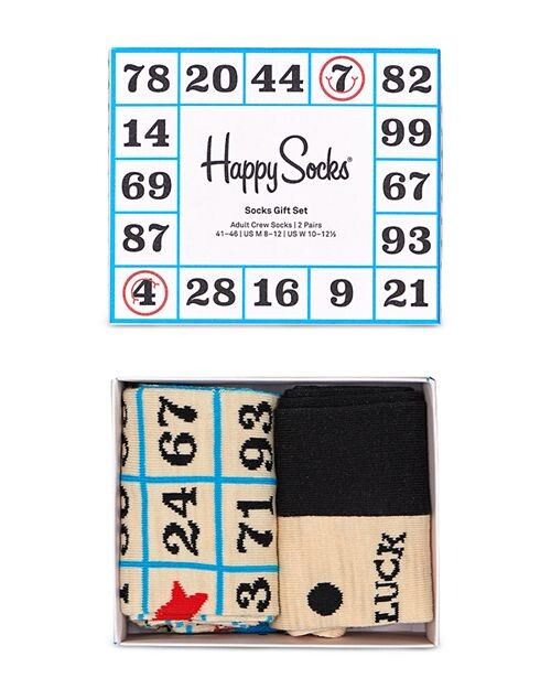 

Подарочный набор носков Feeling Lucky Crew, 2 шт. Happy Socks, цвет Multi