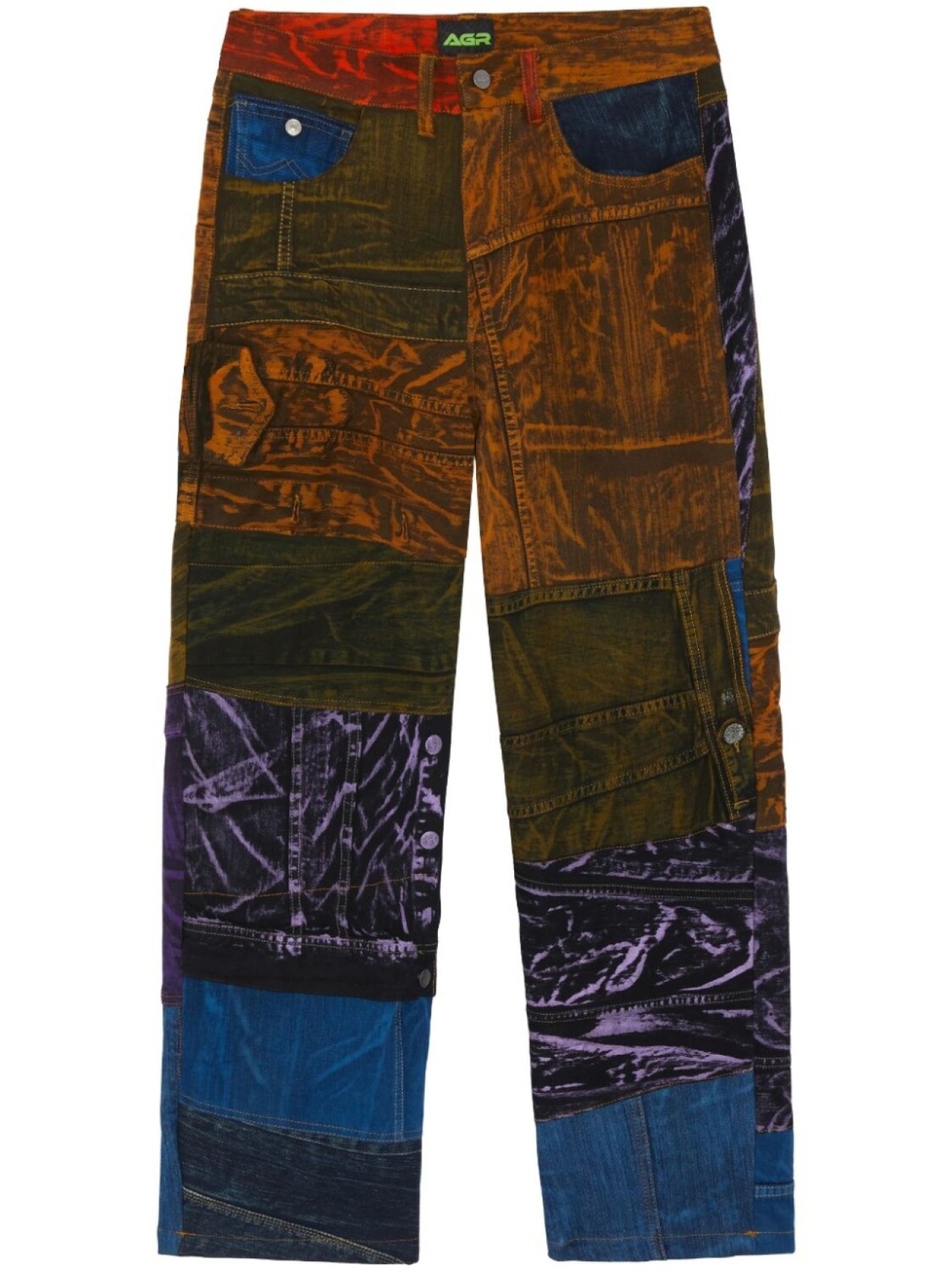 

AGR джинсы AW23, оранжевый