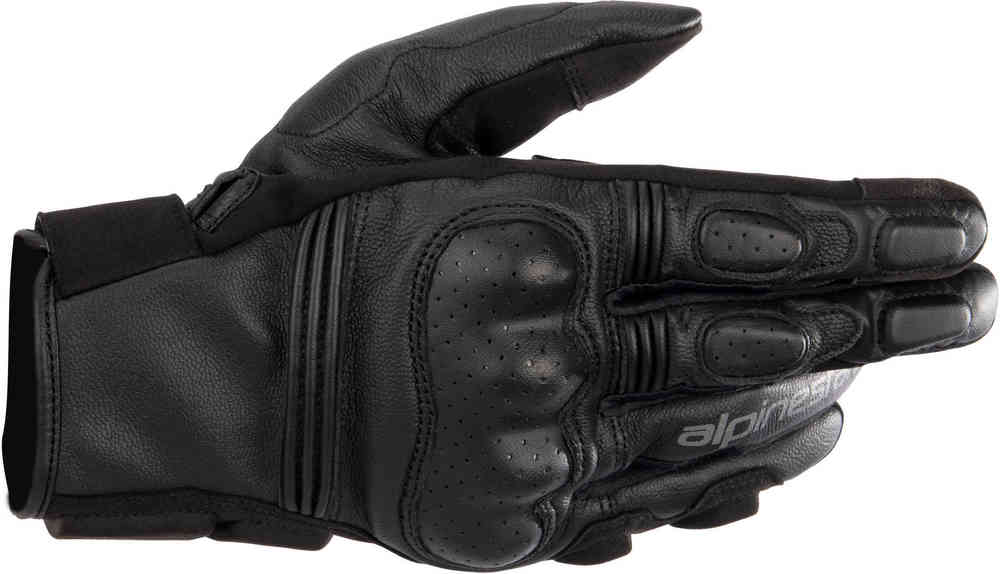 Мотоциклетные перчатки Phenom Alpinestars, черный мужские кожаные перчатки из оленьей кожи однослойные тонкие мотоциклетные перчатки с закрытыми пальцами для езды на открытом воздухе лет