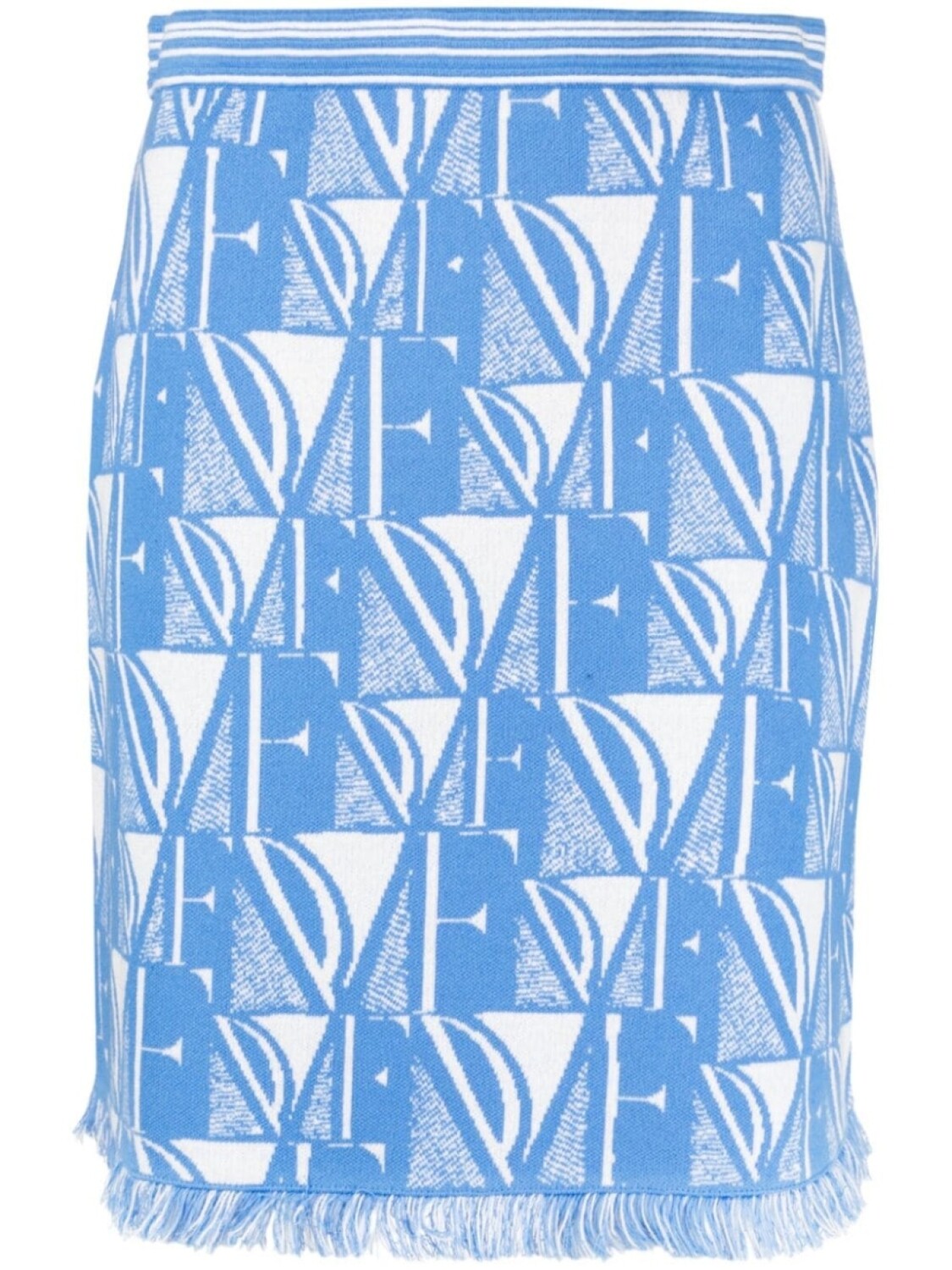 

Diane Von Furstenberg жаккардовая юбка мини Alejandra с монограммой, синий
