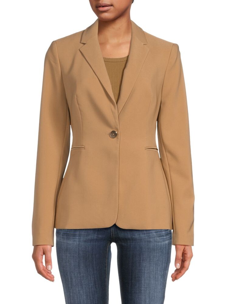 

Однобортный однобортный пиджак Tommy Hilfiger, цвет Tiger Eye