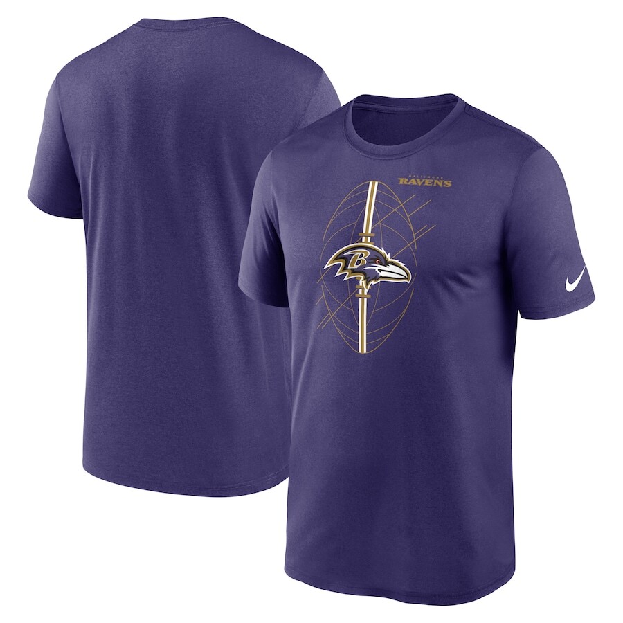 

Футболка с коротким рукавом Nike Baltimore Ravens, фиолетовый