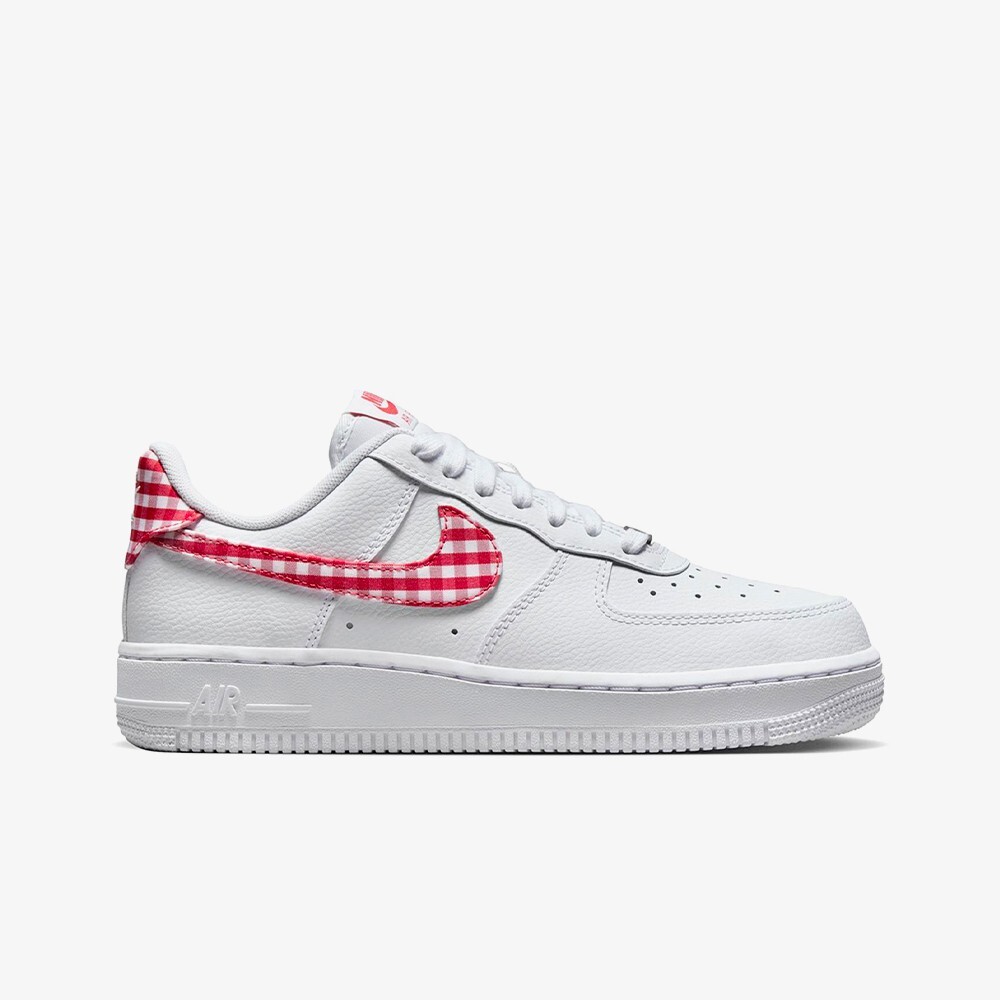 

Кроссовки Air Force 1 '07 'Mystic Red Gingham' (W) Nike, красный