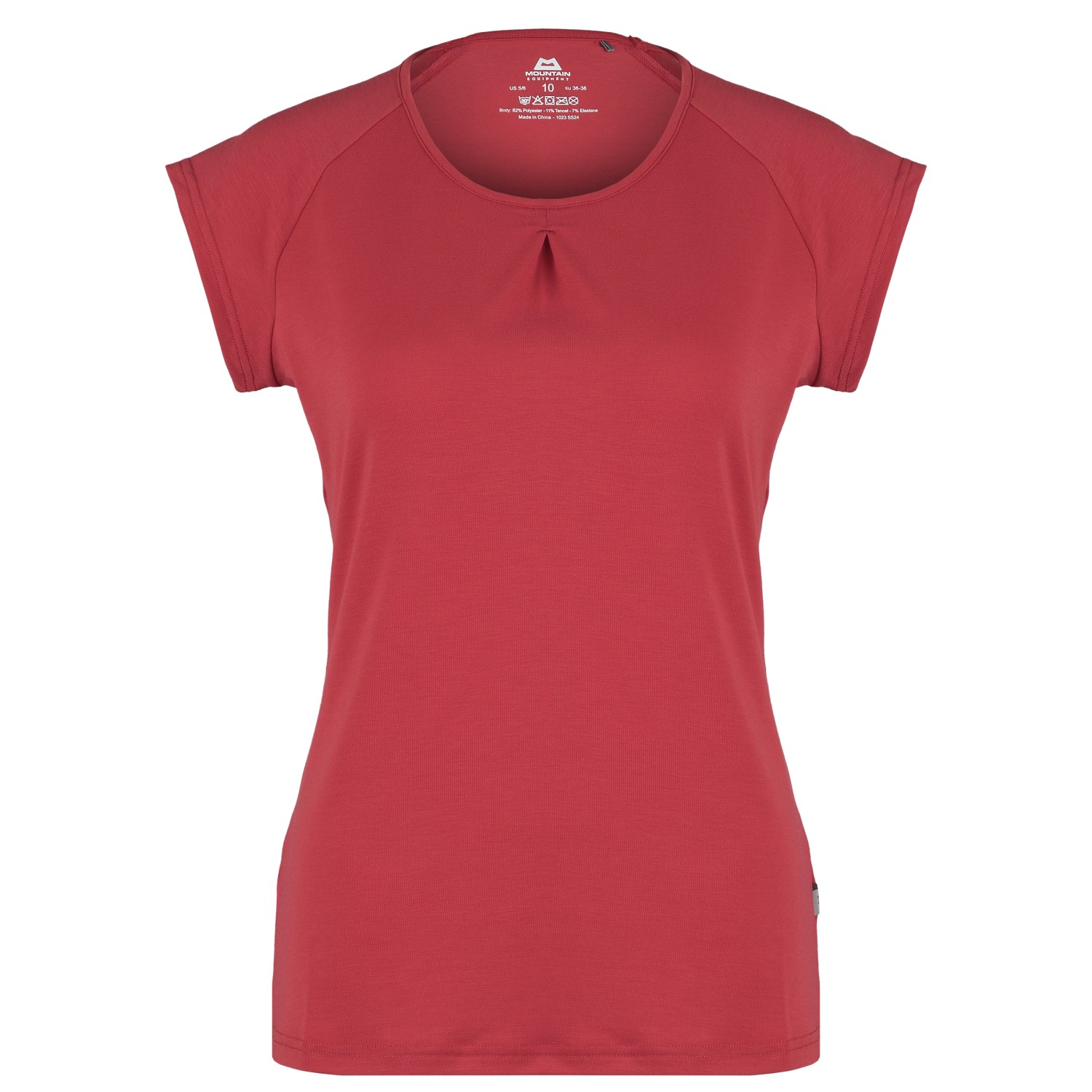 Функциональная рубашка Mountain Equipment Women's Equinox Tee, цвет Rosewood
