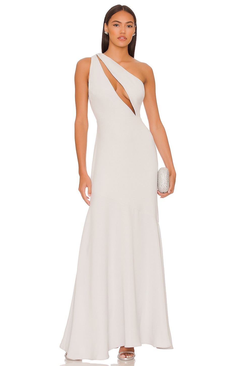 Платье Lovers and Friends The Kyra Gown, цвет Grey Mist