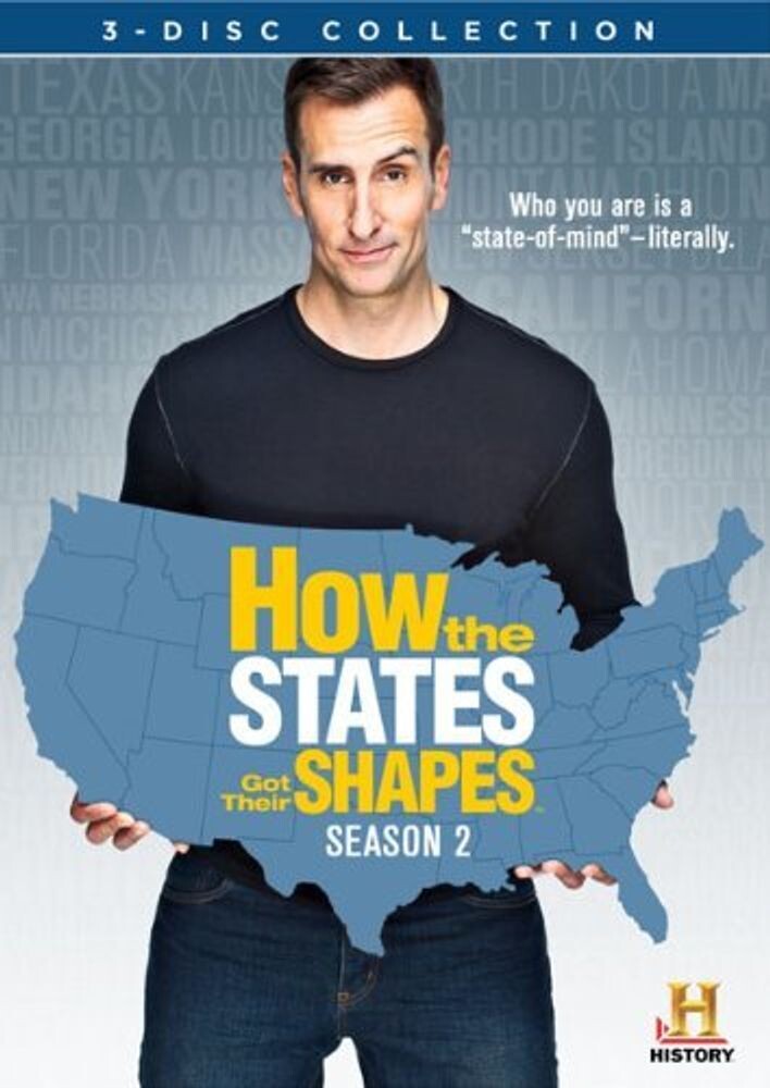

Диск DVD How The States Got Their Shapes: Season 2 (5pc)